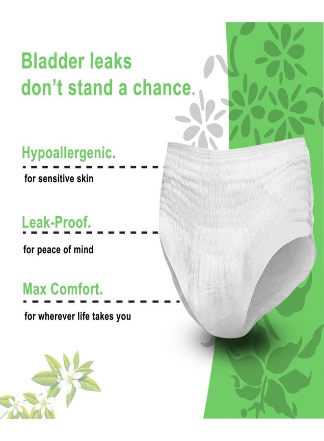 CareDone White Sanitary Disposable Period Panty for Regular Flow & Heavy Flow| No Leakage, No Rashes, No Discomfort | Maternity Panties (XL, 10) - Image 2